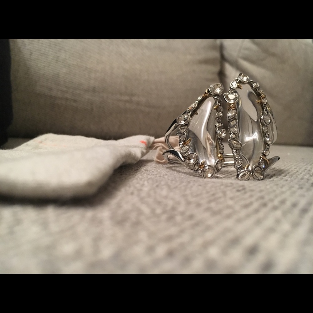 Alexis Bittar crystal cuff